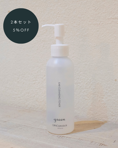 【2本セット】イヤークレンジングトナー（耳用ふき取り化粧水）